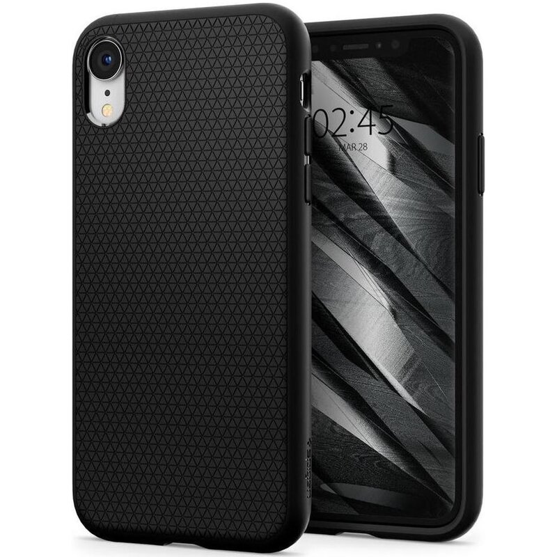 Etui SPIGEN Liquid Air do iPhone XR Czarny