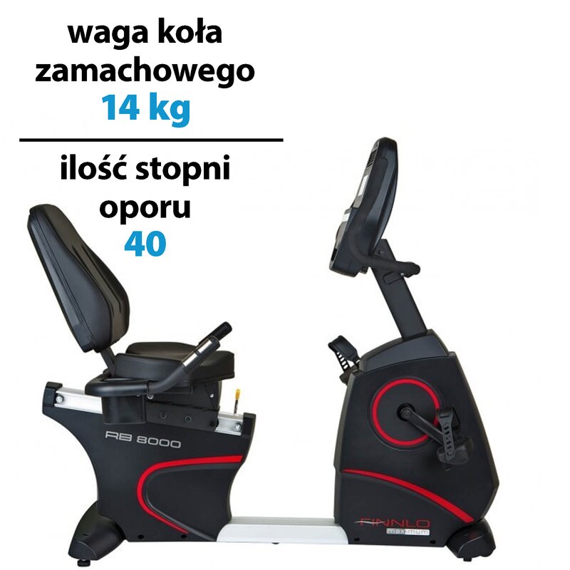 Rower indukcyjny FINNLO Maximum RB 8000