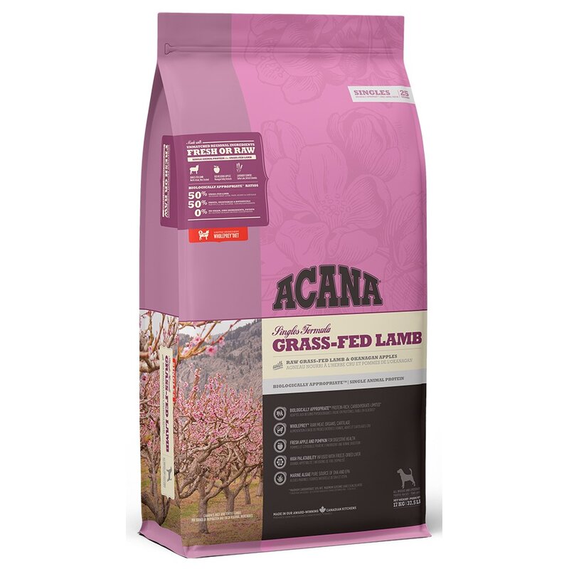 Karma dla psa ACANA Singles Grass-Fed Jagnięcina 17 kg