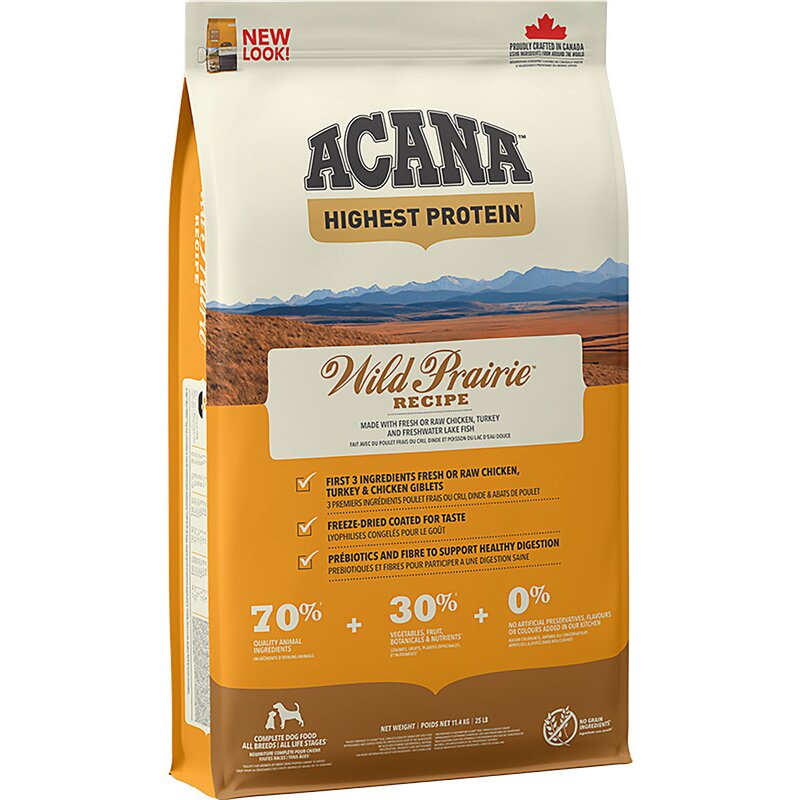 Karma dla psa ACANA Wild Prairie Drób z rybÄ 11.4 kg