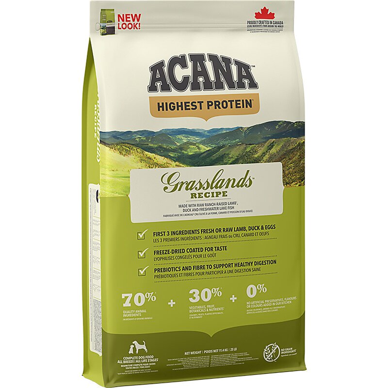 Karma dla psa ACANA Grasslands Dog Mięsny 11.4 kg