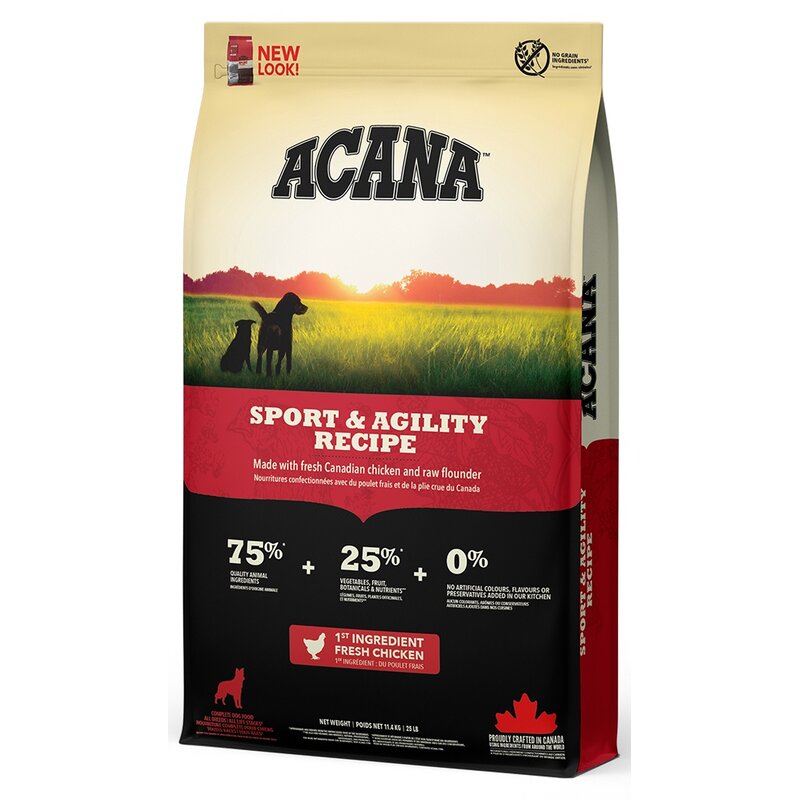 Karma dla psa ACANA Sport & Agility Drób z jajkami i rybą 11.4 kg