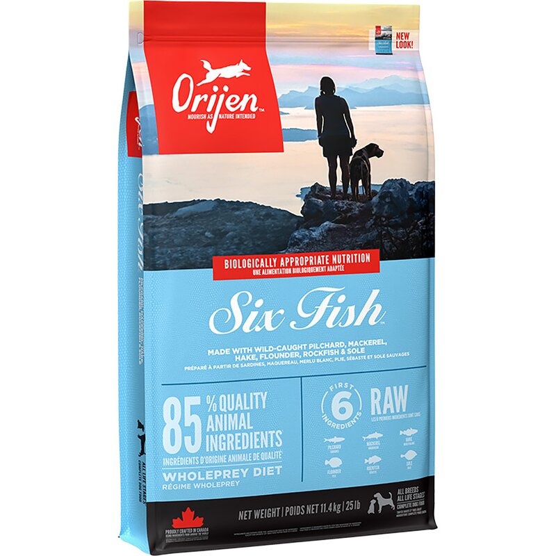 Karma dla psa ORIJEN Six Fish Ryba 11.4 kg