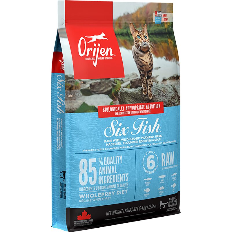 Karma dla kota ORIJEN Six Fish Cat 5.4 kg