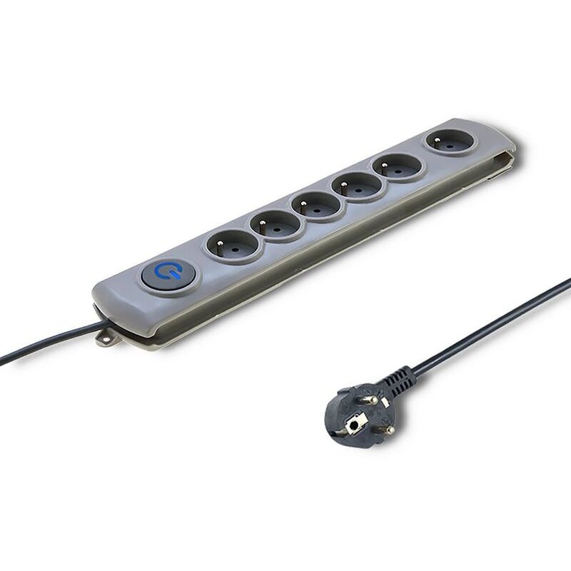 Listwa QOLTEC Quick Switch 50166 (3 m) Szary