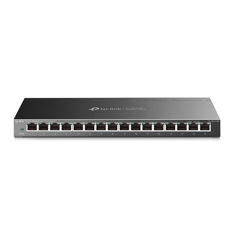 Switch TP-LINK TL-SG116E Gigabit Ethernet, 16 portów, Zarządzalny