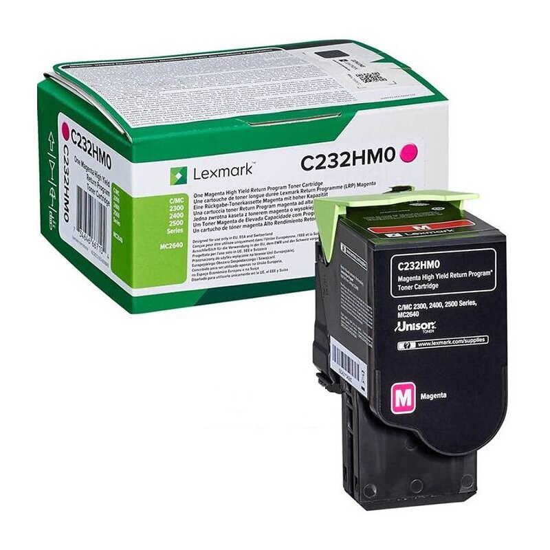 Toner LEXMARK C232HM0 Purpurowy