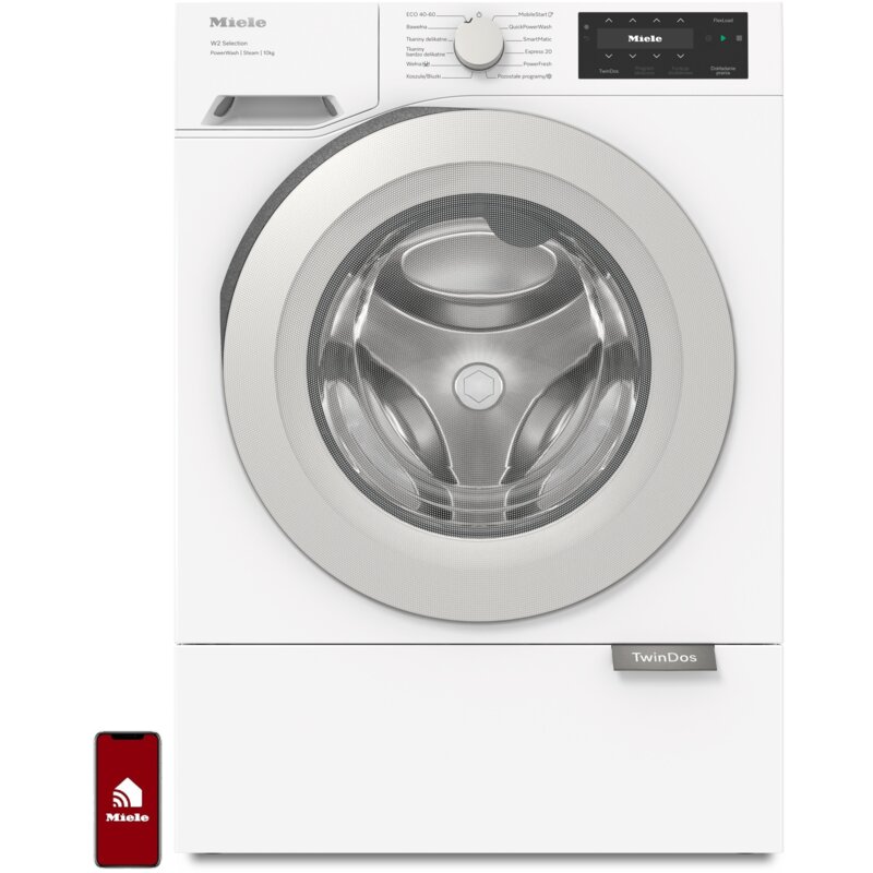 Pralka MIELE W2 WS770P WCS 10kg 60cm 1600obr Diagnostyka AI Sterowanie smartfonem