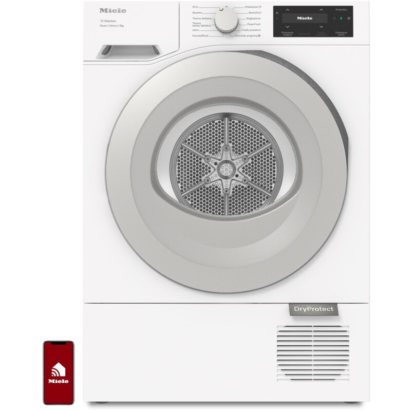 Suszarka MIELE T2 TS740H WP 60cm Diagnostyka AI Sterowanie smartfonem