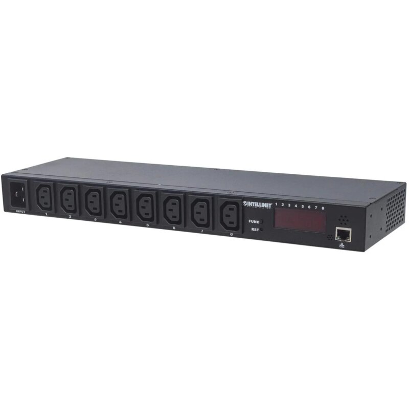 Listwa INTELLINET 163682 (2 m) Czarny