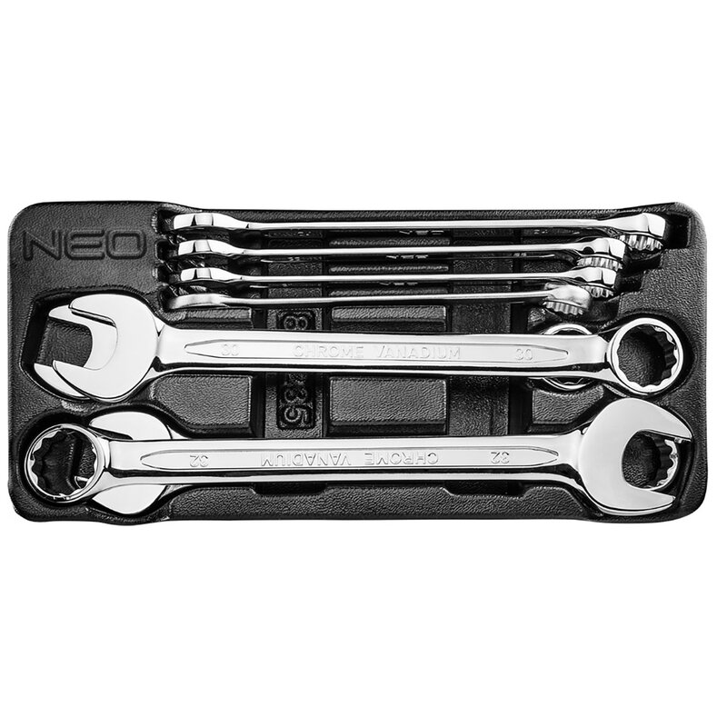 Zestaw kluczy płasko-oczkowych NEO TOOLS 84-235 (8 elementów)