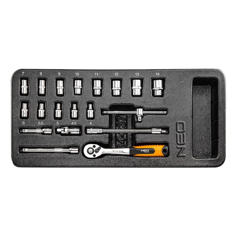 Zestaw kluczy nasadowych NEO TOOLS 84-237