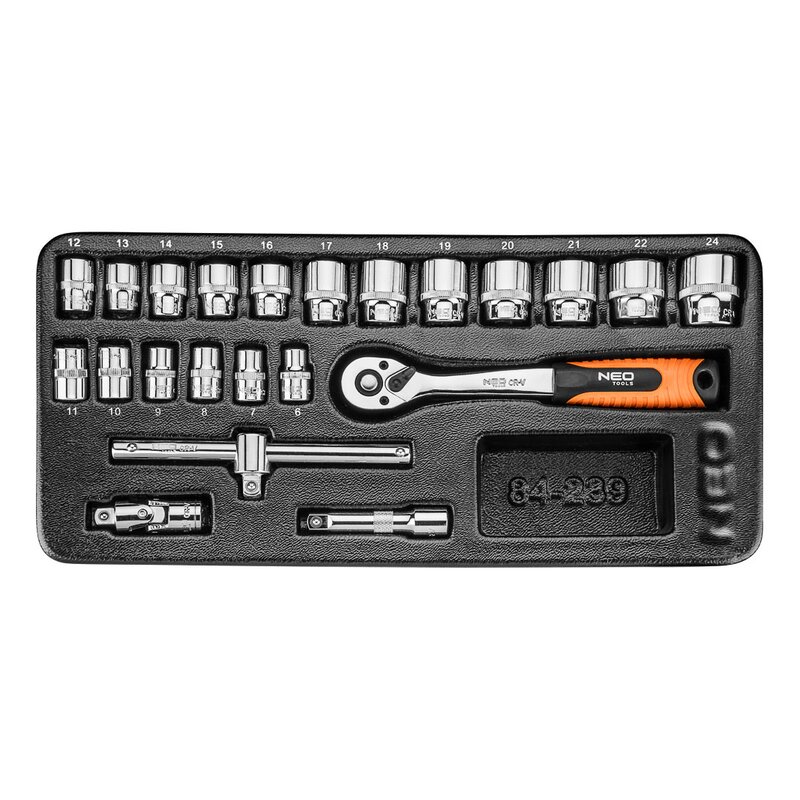 Zestaw kluczy nasadowych NEO TOOLS 84-239