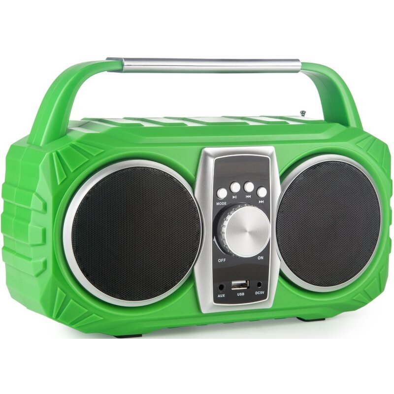 Prime3 NEON APR71GR Radio FM Bluetooth Zielony