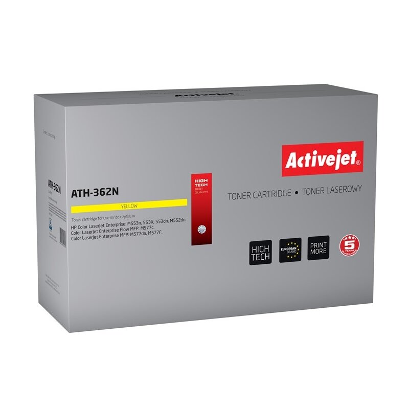 ActiveJet ATH-362N (zamiennik 508A) Żółty