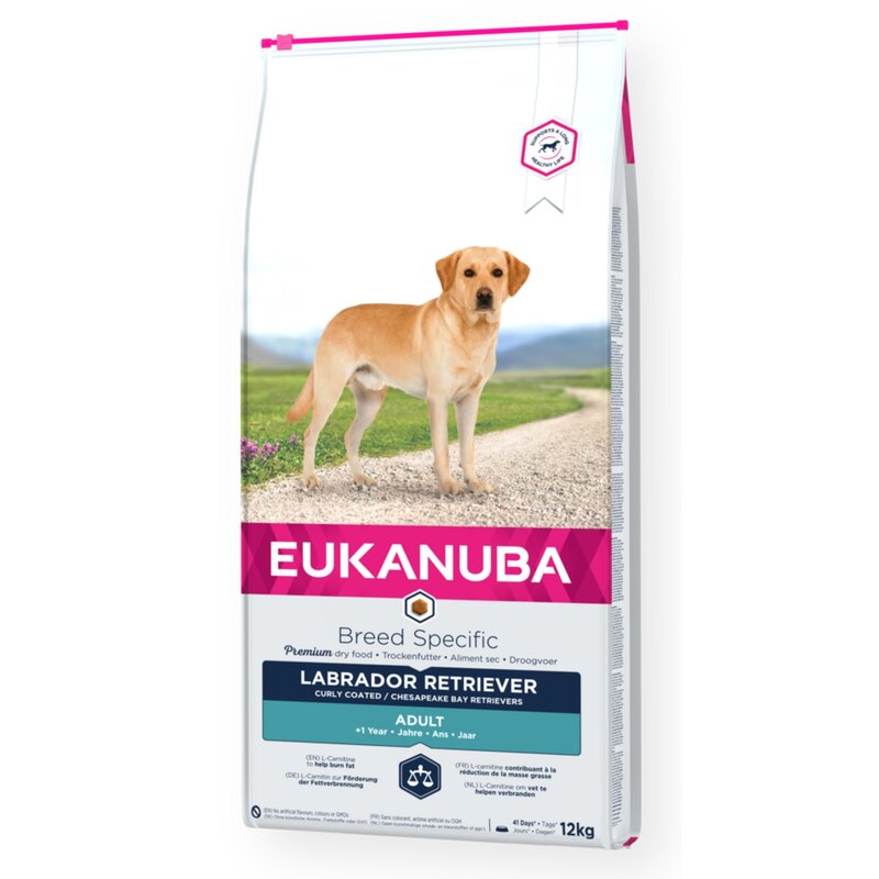 Karma dla psa EUKANUBA Breed Specific Labrador Retriever Kurczak 12 kg