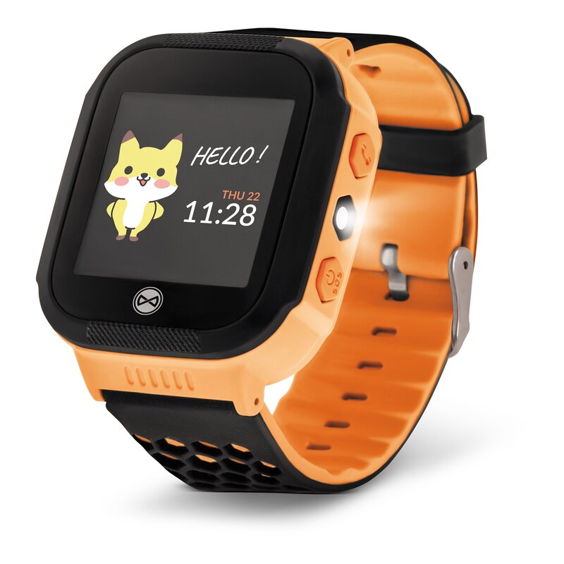 Smartwatch FOREVER Find Me KW-200 Pomarańczowy