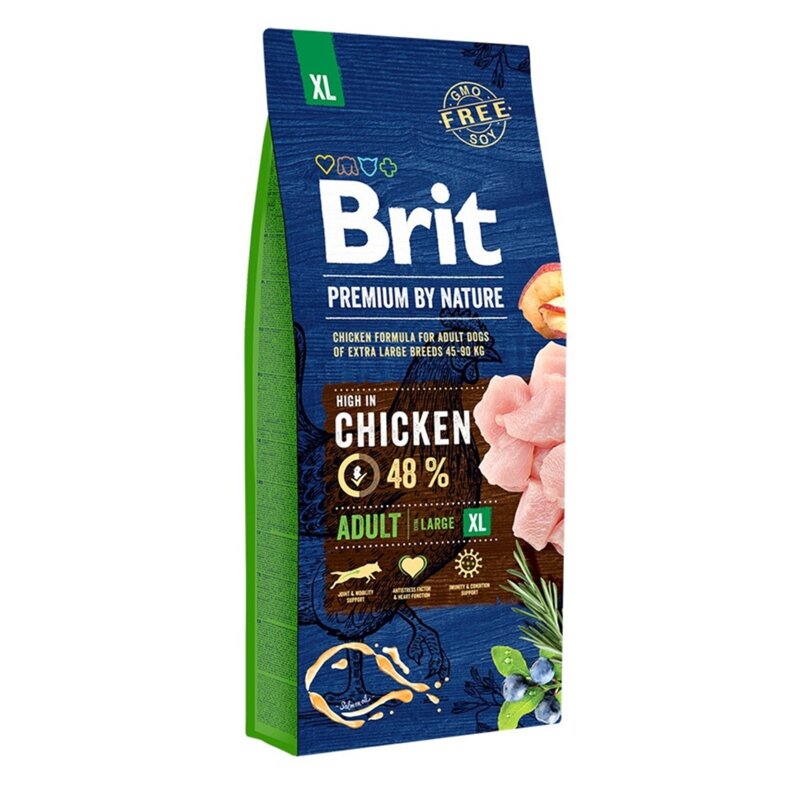 Karma dla psa BRIT Premium By Nature Extra Large Kurczak 15 kg