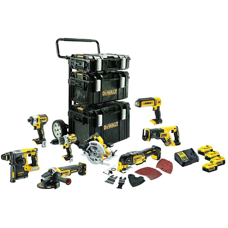 Zestaw elektronarzędzi DEWALT DCK853P4