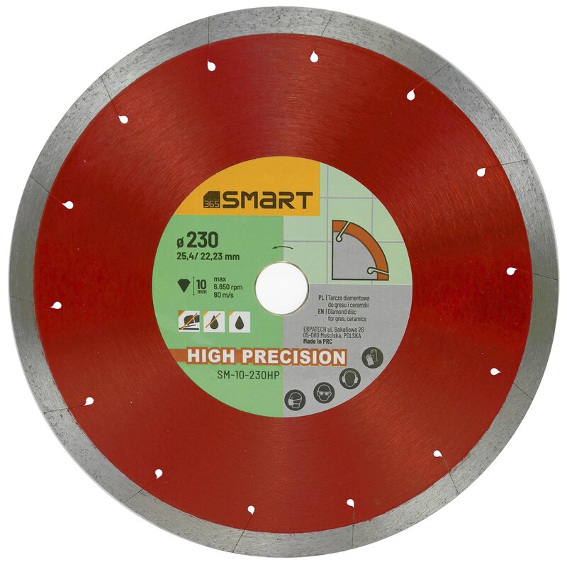 Tarcza do cięcia SMART SM-10-230HP 230 mm