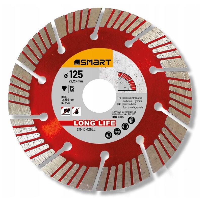 Tarcza do cięcia SMART365 SM-10-125LL 125 mm