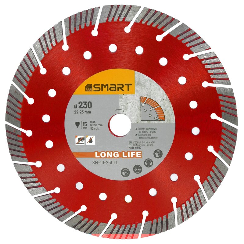 Tarcza do cięcia SMART365 SM-10-230LL 230 mm