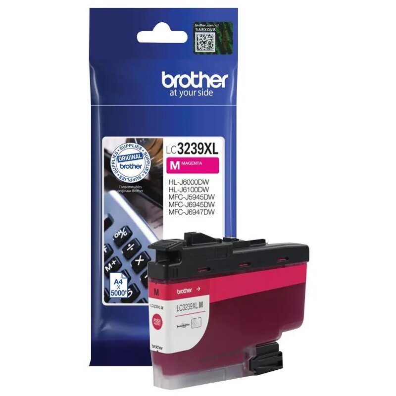 Brother LC3239XLM h-yield magenta 5000str.