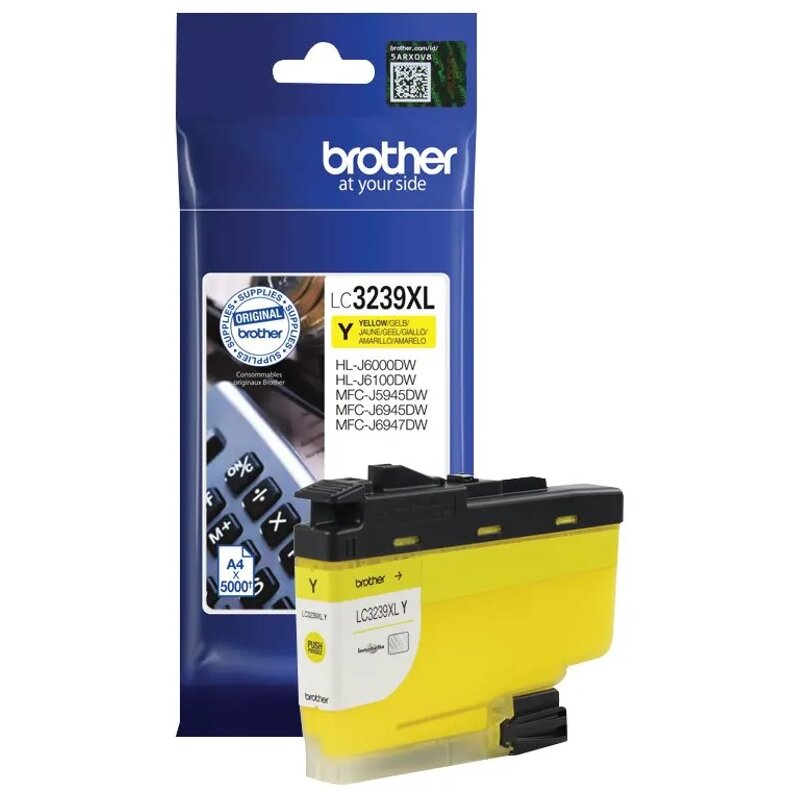 Brother LC3239XLY h-yield yellow 5000str.