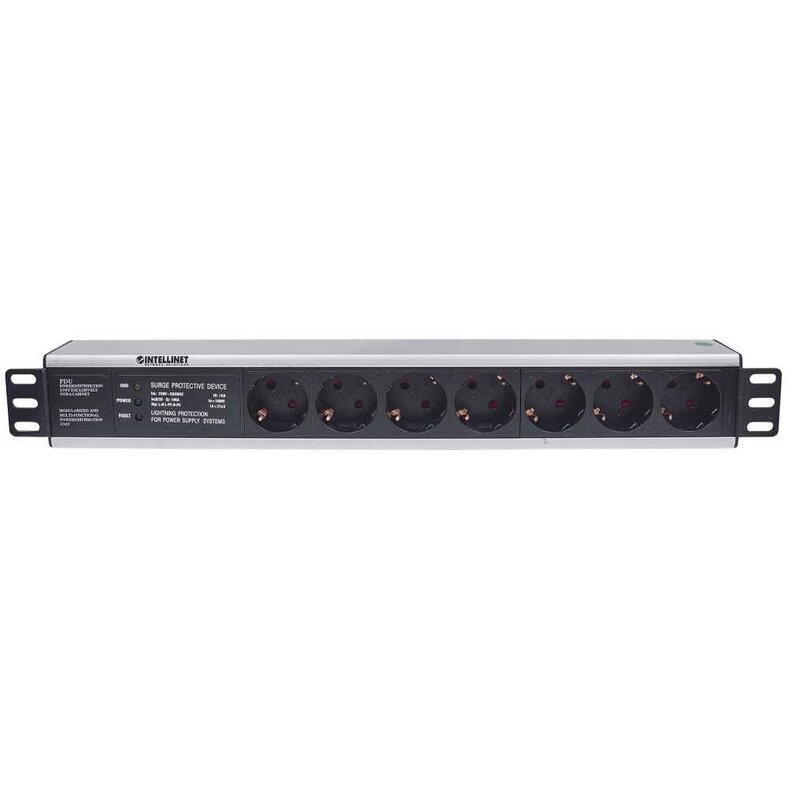 Listwa zasilająca INTELLINET 714006 (3 m) Srebrno-czarny