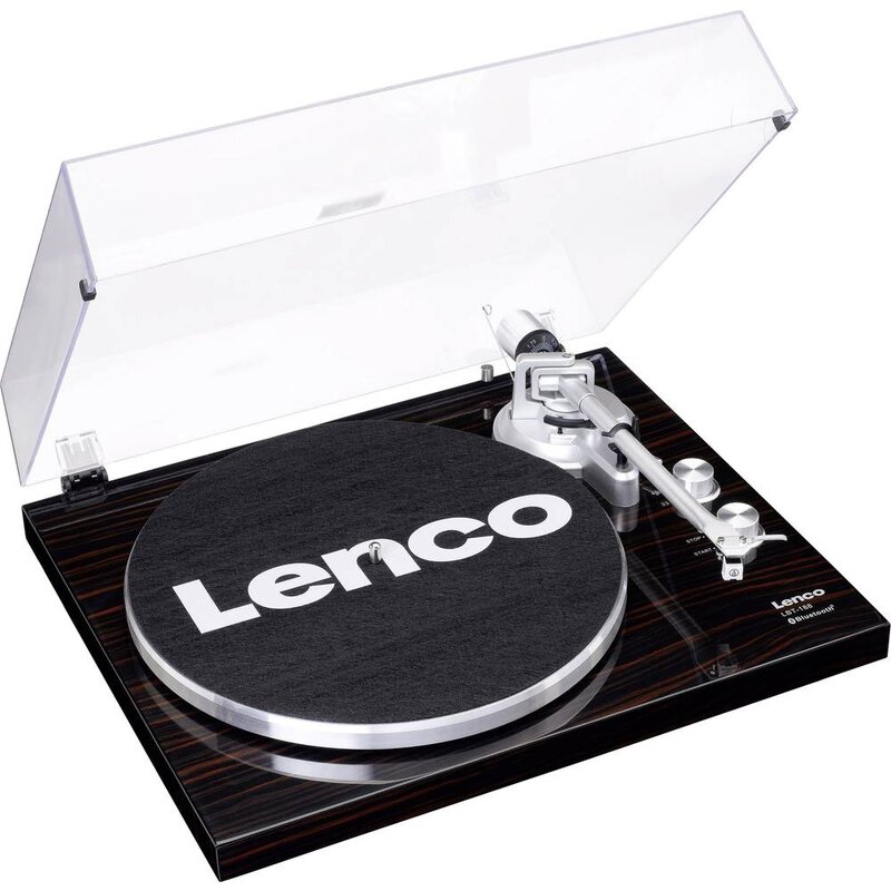 Lenco LBT-188WA Manualny Napęd bezpośredni Przedwzmacniacz Bluetooth Orzech
