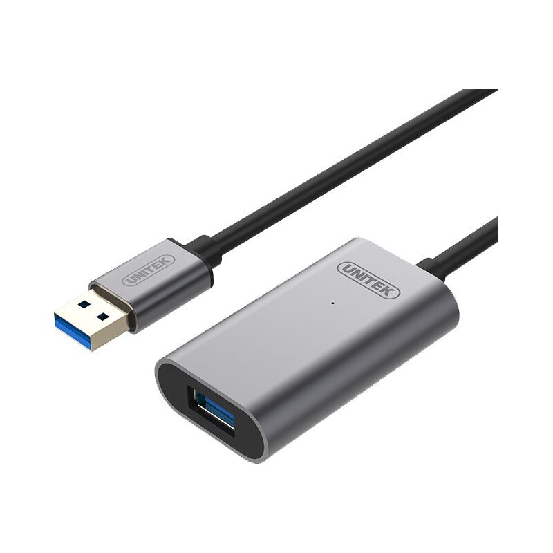 Unitek Przedłużacz Y-3005 USB 3.0 wzmacniacz sygnału 10m AM-AF