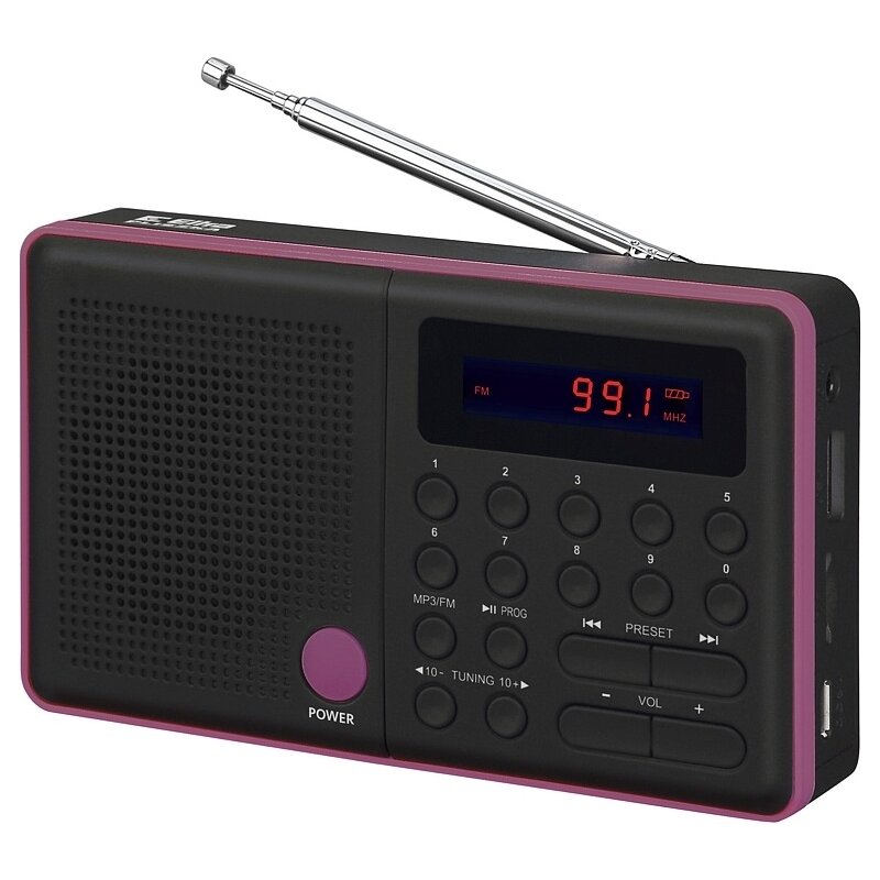 Radio ELTRA Pliszka Przenośne Czarny