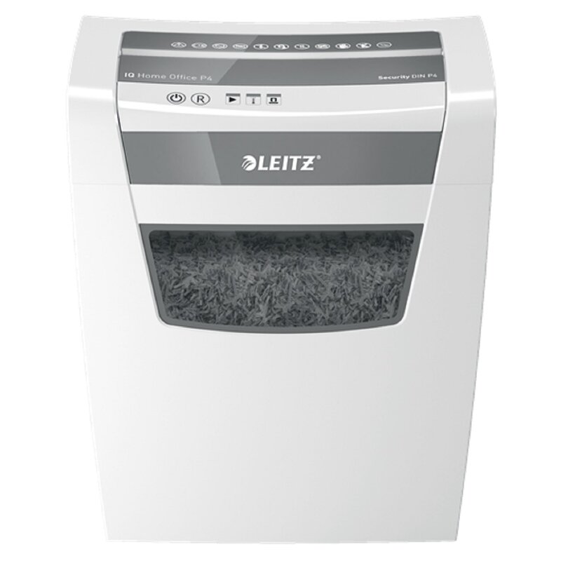 Niszczarka LEITZ IQ Home Office 23 L, P-4, Konfetti, Automatyczny Start/Stop, Funkcja cofania