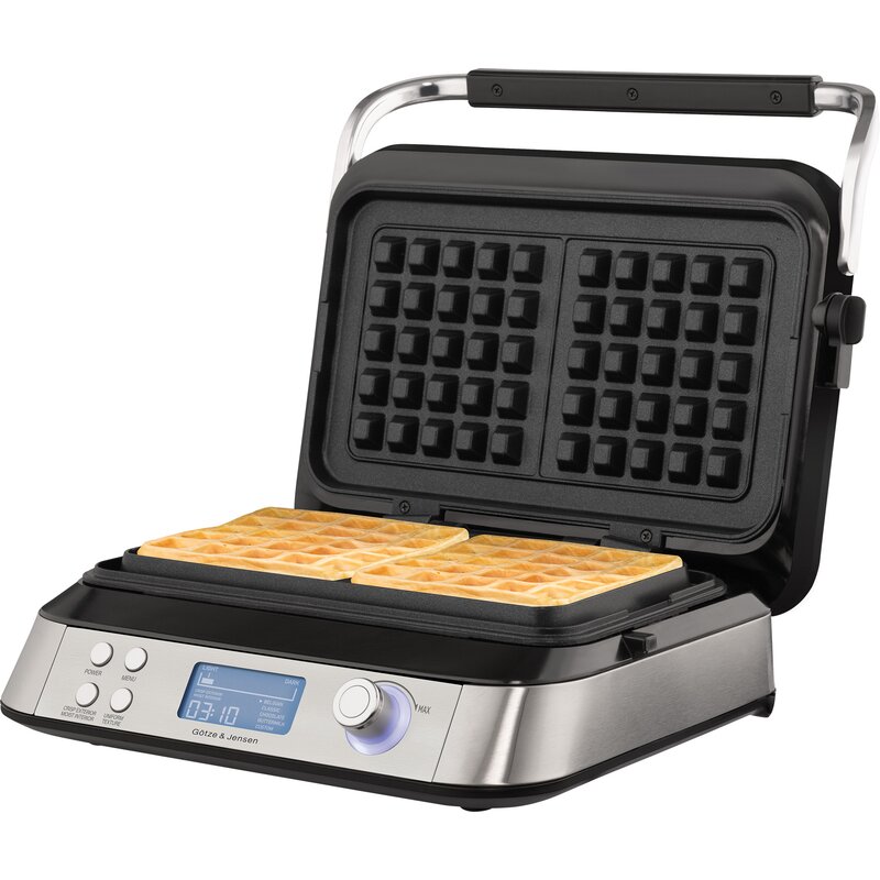 Gofrownica GÖTZE & JENSEN DW900 1600W LCD 5 trybów pieczenia