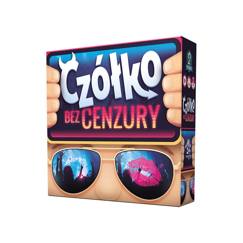 Gra towarzyska PORTAL GAMES Czółko Bez cenzury 18+