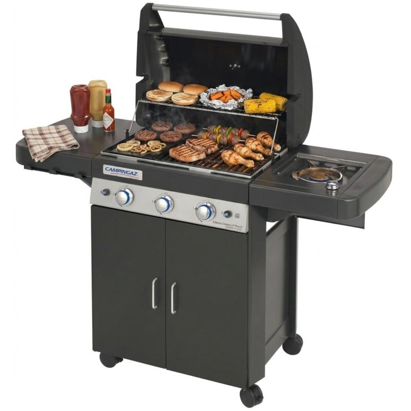 Grill ogrodowy gazowy CAMPINGAZ Classic LS Plus D Seria 3 9.6 kW + 2.3 kW 61 x 46 cm