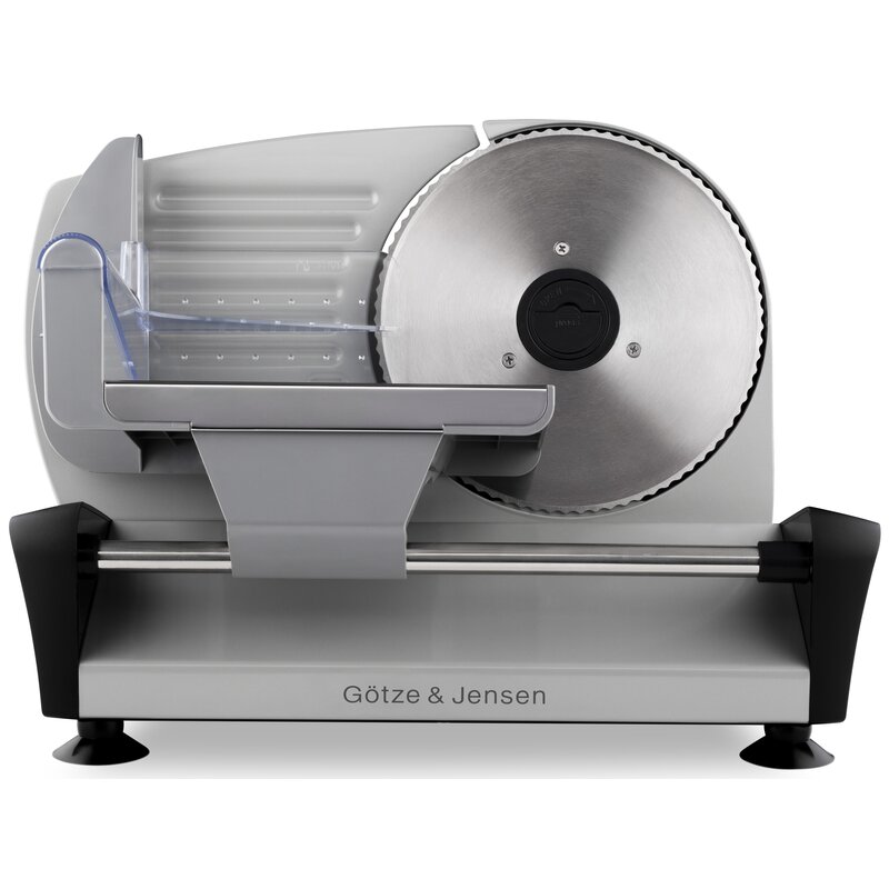 Krajalnica elektryczna GÖTZE & JENSEN MS700X Inox 150W nóż ze stali nierdzewnej