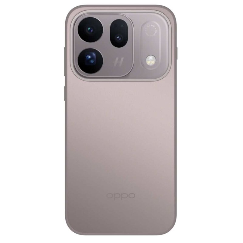 Etui OPPO Quicksand Shimmer Magnetic do Find X10 Tytanowy