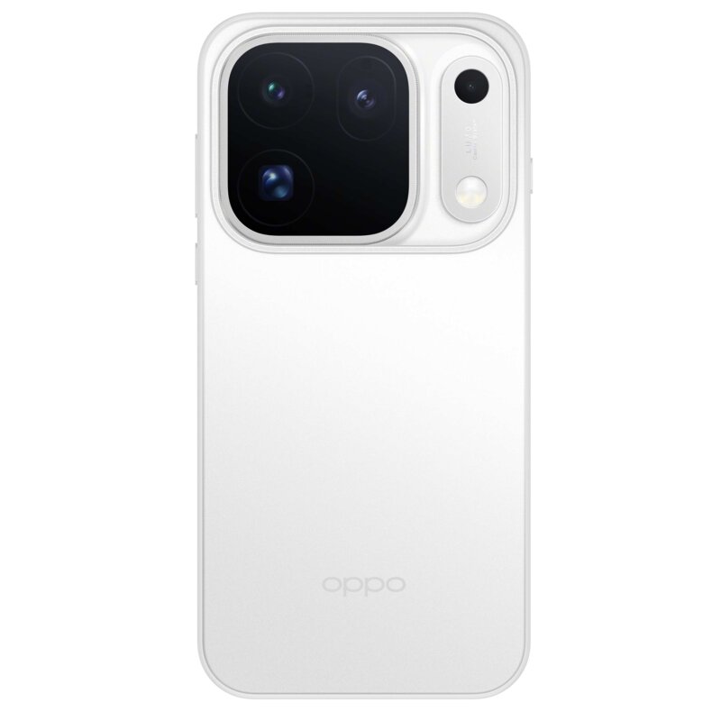 Etui OPPO Quicksand Shimmer Magnetic do Find X10 Pro Max Biały