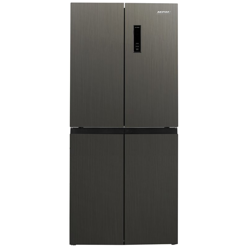 Lodówka MPM 434-SBF-04 No frost Side by side 180cm Srebrna