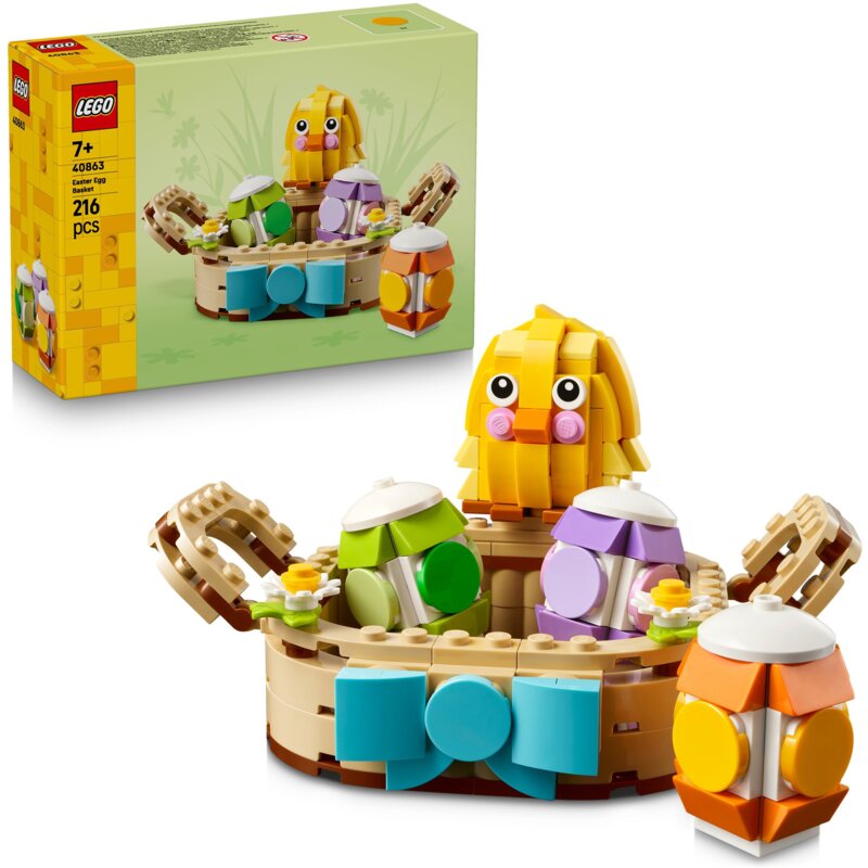 LEGO 40863 Iconic Wielkanocny kosz z pisankami