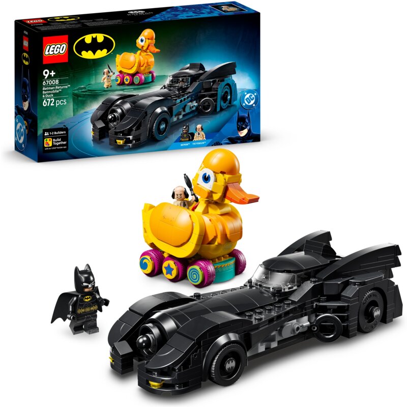 LEGO 67008 Super Heroes Batmobil i kaczka z filmu powrót Batmana