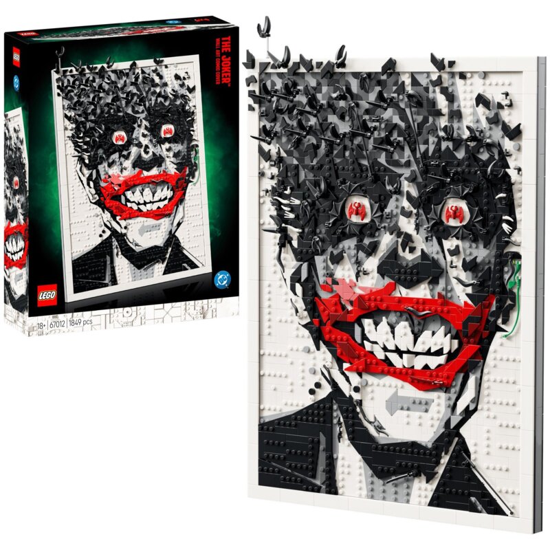 LEGO 67012 Super Heroes Okładka komiksu z Jokerem