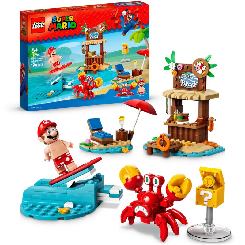 LEGO 72055 Super Mario Przygody Mario na plaży
