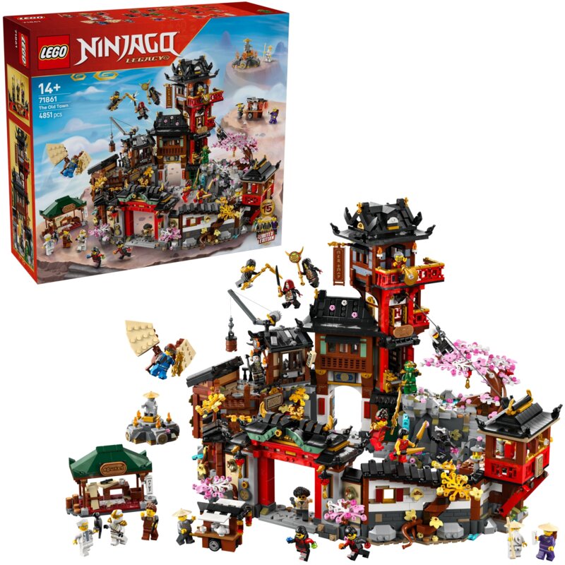 LEGO 71861 NINJAGO Stare miasto — 15-lecie