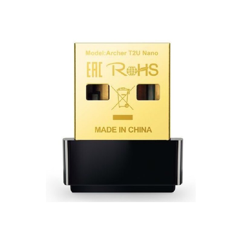 Karta sieciowa TP-LINK Archer T2U Nano USB-A, Zewnętrzna, 2.4 / 5 GHz