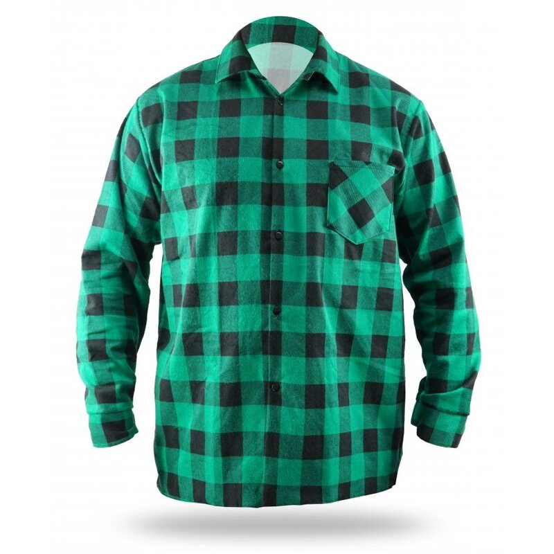 Koszula robocza DEDRA BH51F4-XXL (rozmiar XXL)