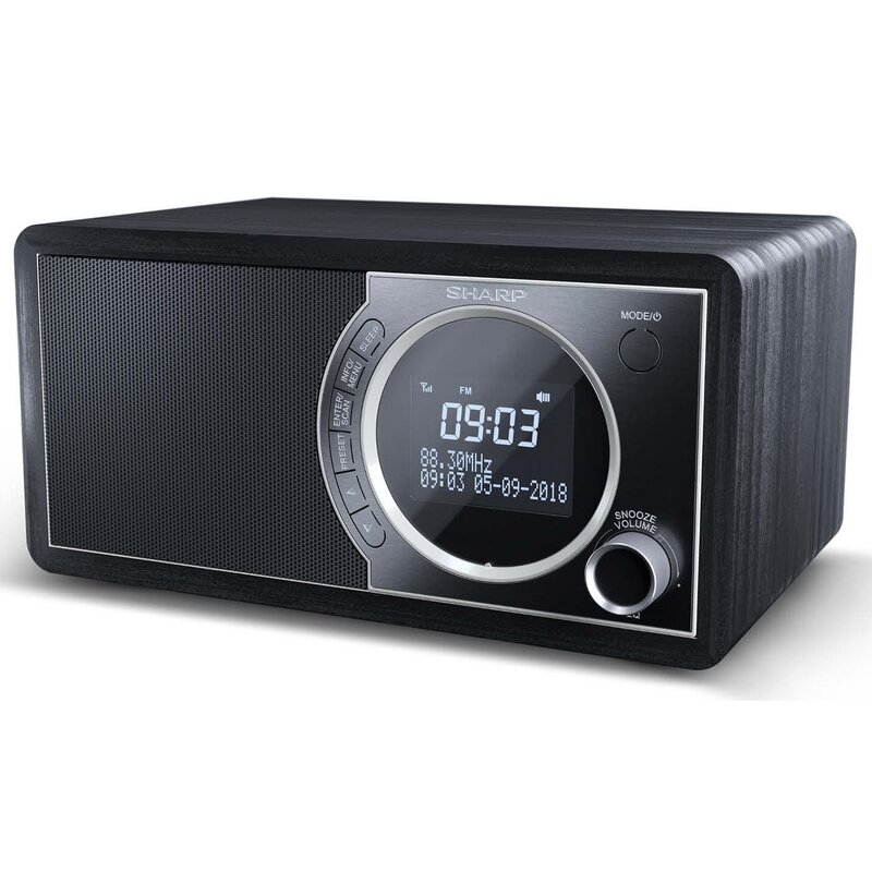 Sharp DR-450 Radio FM DAB+ Bluetooth Czarny