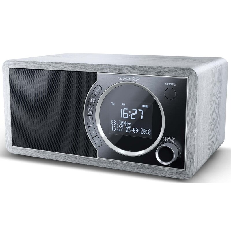 Sharp DR-450 Radio FM DAB+ Bluetooth Szary