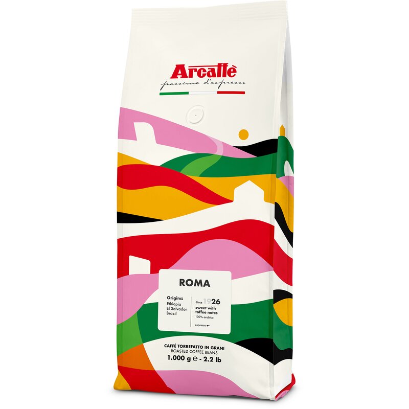 Kawa ziarnista ARCAFFE Roma Arabica 1 kg SPECIALITY